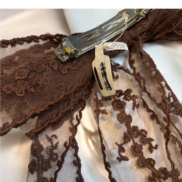Free People Vera Lace Bow NWT - Picture 4 of 4